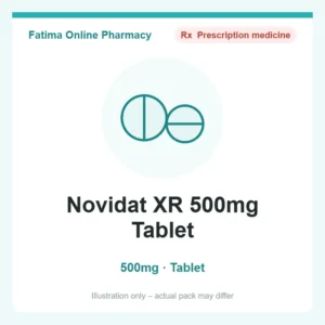 Novidat XR 500mg Tablet
