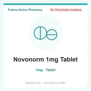 Novonorm 1mg Tablet