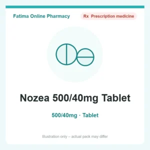 Nozea 500/40mg Tablet