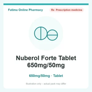 Nuberol Forte Tablet 650mg/50mg