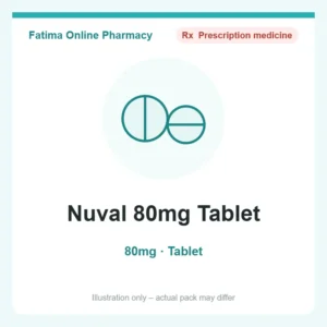 Nuval 80mg Tablet