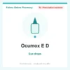 Ocumox E D – eye drops