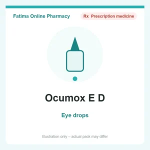 Ocumox E D – eye drops