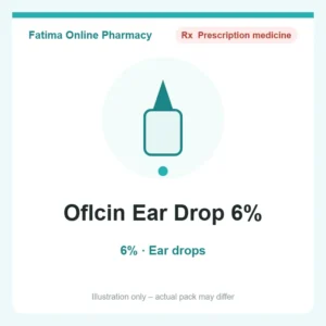 Oflcin Ear Drop 6% – ear drops