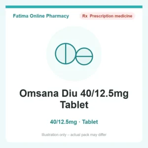 Omsana Diu 40/12.5mg Tablet