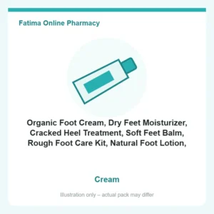 Organic Foot Cream, Dry Feet Moisturizer, Cracked Heel Treatment, Soft Feet Balm, Rough Foot Care Kit, Natural Foot Lotion, Foot Peel Soften and Eliminator Mask, Callus Remover for Itchy Feet Repair