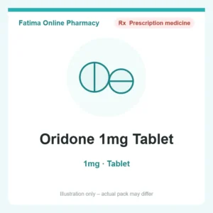 Oridone 1mg Tablet