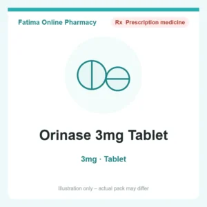 Orinase 3mg Tablet