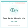 Orva Tablet 10mg 2×14’s