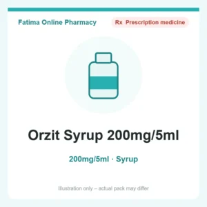 Orzit Syrup 200mg/5ml