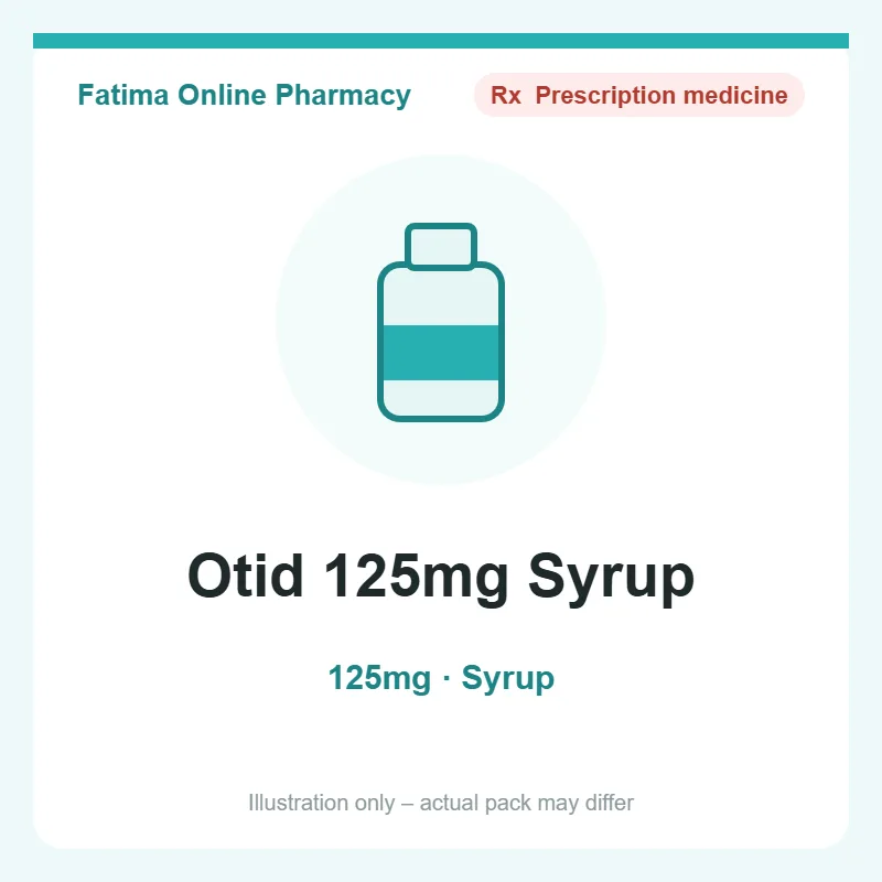 otid 125mg syp Otid 125mg Syrup