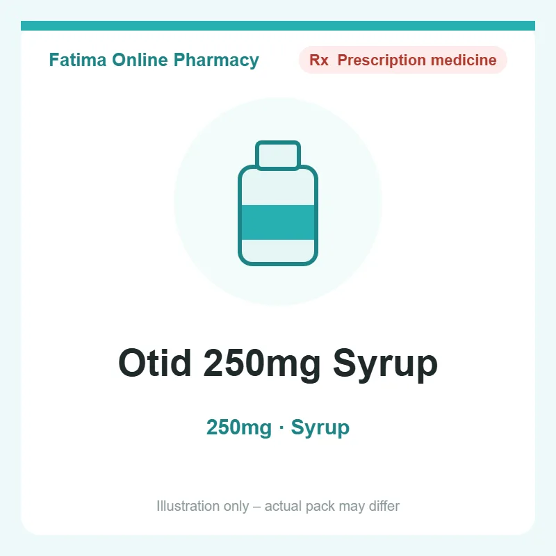 otid 250mg syp Otid 250mg Syrup