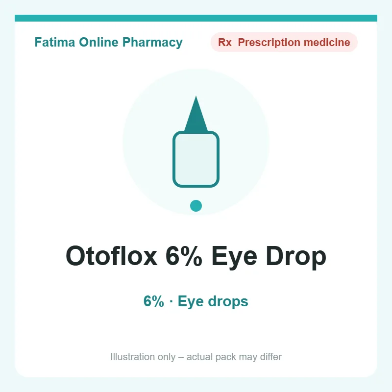 otoflox 6 eye drop Otoflox 6% Eye Drop – eye drops