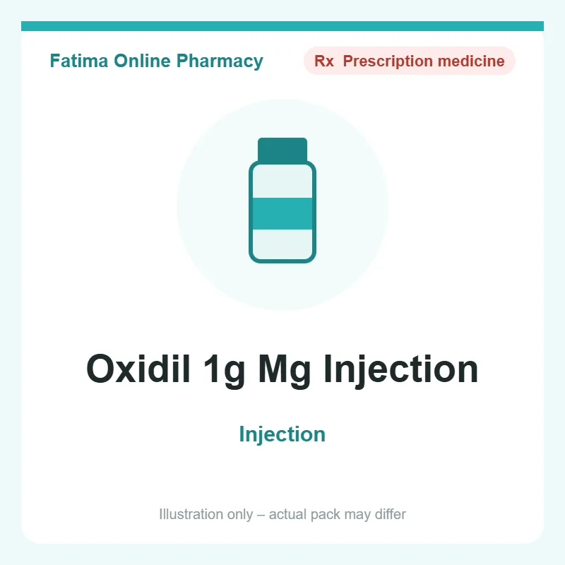 oxidil 1g mg injection Oxidil 1g Mg Injection