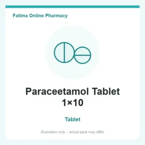 Paraceetamol Tablet 1×10