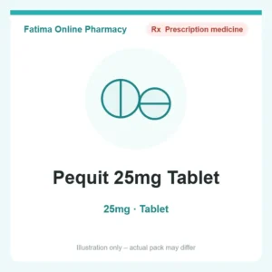Pequit 25mg Tablet