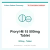 Pioryl-M 15 500mg Tablet
