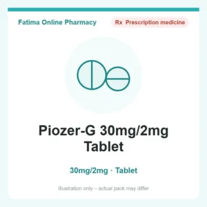 Piozer-G 30mg/2mg Tablet