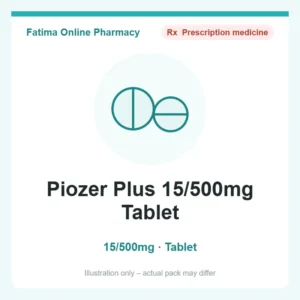 Piozer Plus 15/500mg Tablet