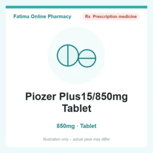 Piozer Plus15/850mg Tablet