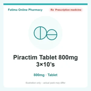 Piractim Tablet 800mg 3×10’s