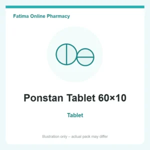 Ponstan Tablet 60×10