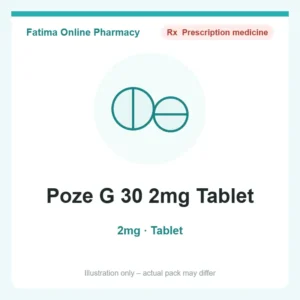 Poze G 30 2mg Tablet
