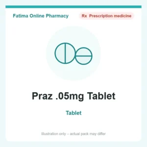 Praz .05mg Tablet