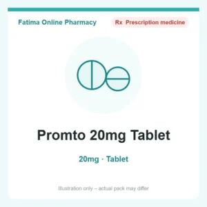 Promto 20mg Tablet