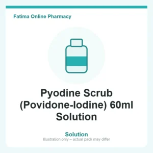 Pyodine Scrub (Povidone-Iodine) 60ml Solution