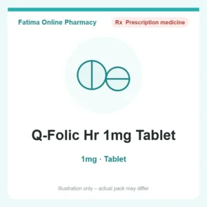 Q-Folic Hr 1mg Tablet