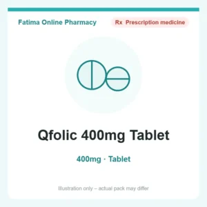 Qfolic 400mg Tablet
