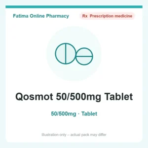 Qosmot 50/500mg Tablet