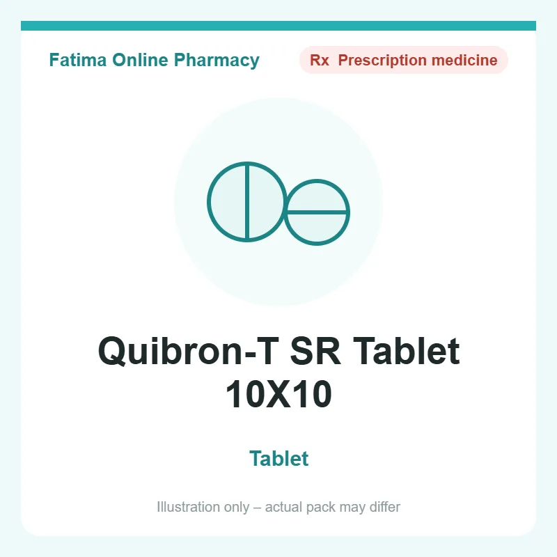 quibron t sr tablet 10x10 1 Quibron-T SR Tablet 10X10