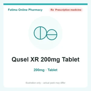Qusel XR 200mg Tablet
