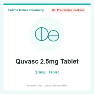 Quvasc 2.5mg Tablet
