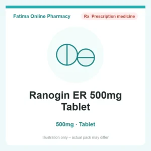 Ranogin ER 500mg Tablet