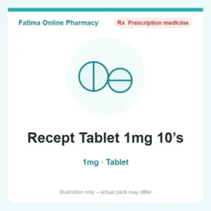 Recept Tablet 1mg 10’s