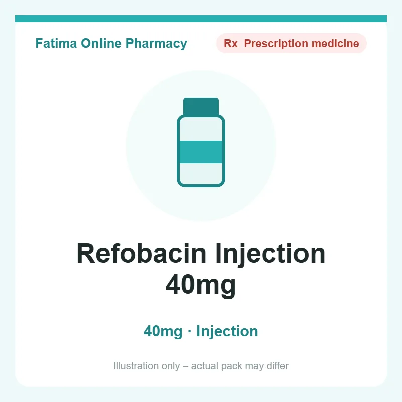 refobacin injection 40mg Refobacin Injection 40mg