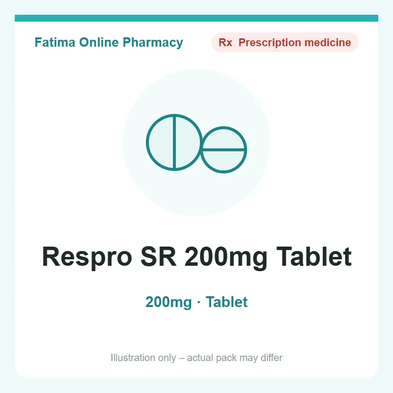 respro sr 200mg tablet Respro SR 200mg Tablet
