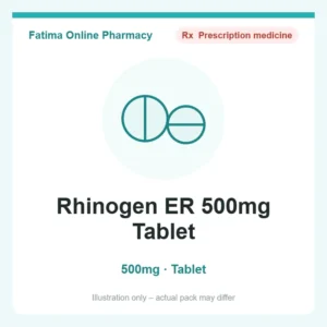 Rhinogen ER 500mg Tablet