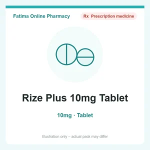 Rize Plus 10mg Tablet
