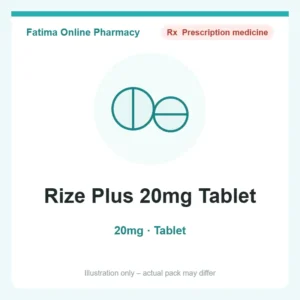 Rize Plus 20mg Tablet