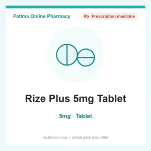 Rize Plus 5mg Tablet