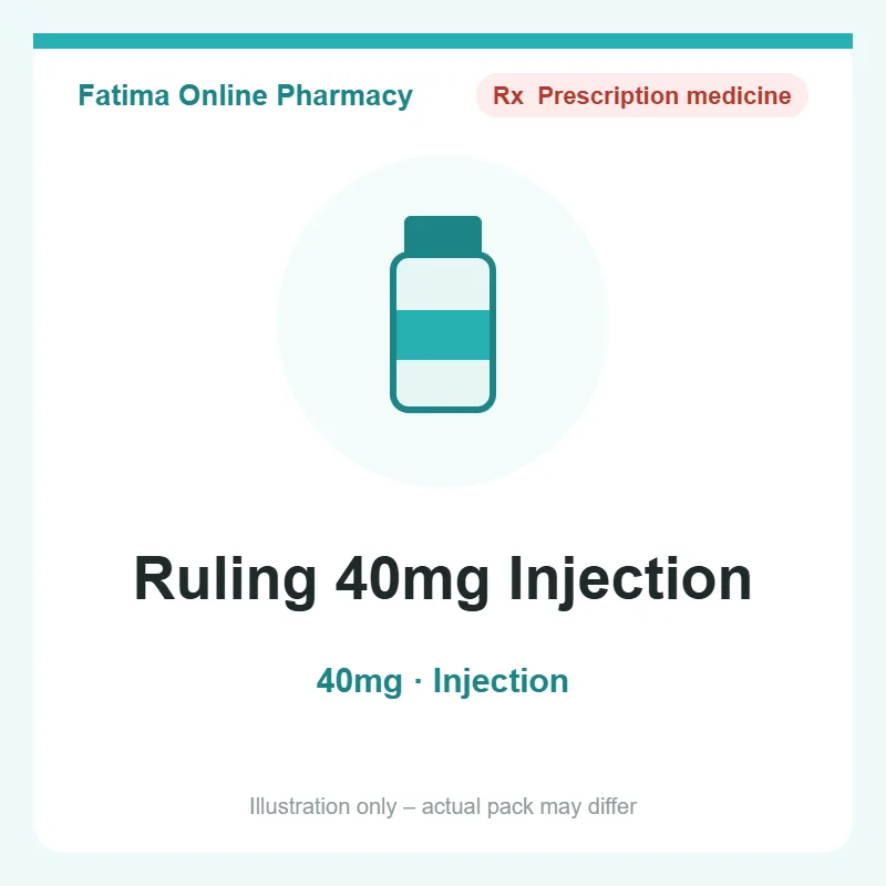 ruling 40mg injection Ruling 40mg Injection
