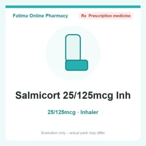 Salmicort 25/125mcg Inh – inhaler