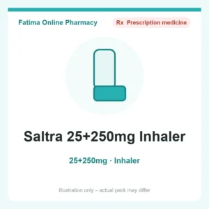 Saltra 25+250mg Inhaler