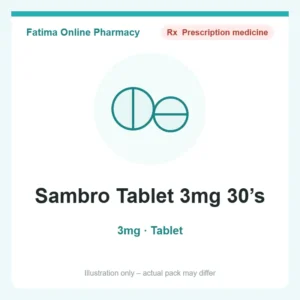 Sambro Tablet 3mg 30’s