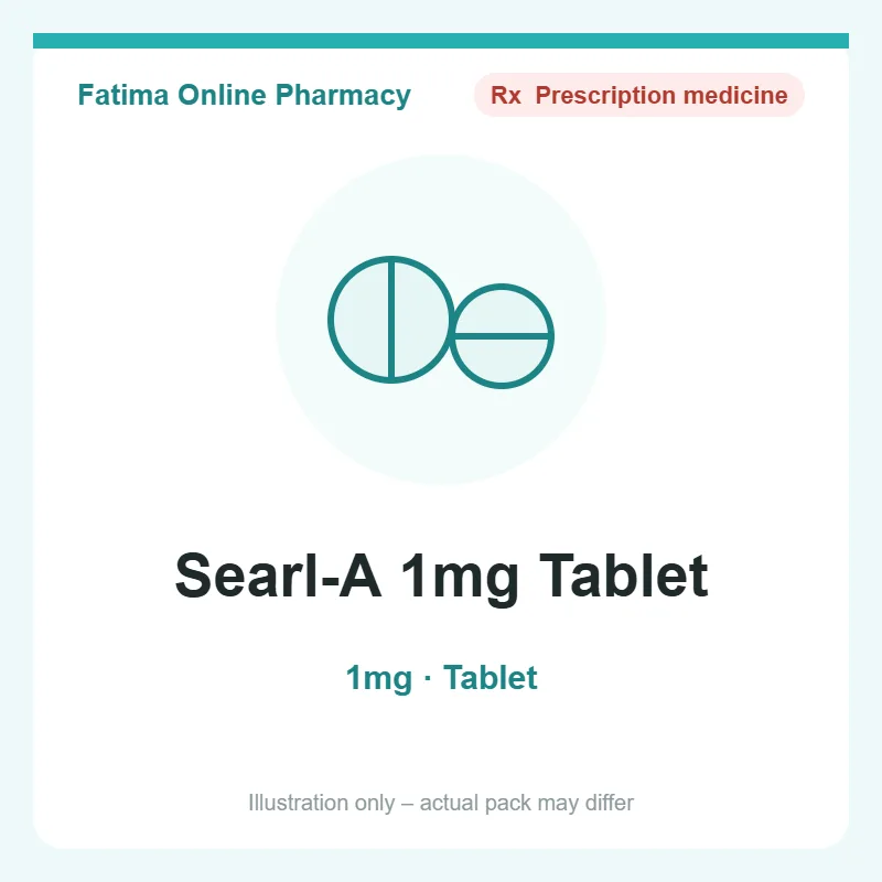 searl a 1mg tablet Searl-A 1mg Tablet