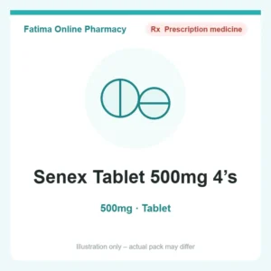 Senex Tablet 500mg 4’s